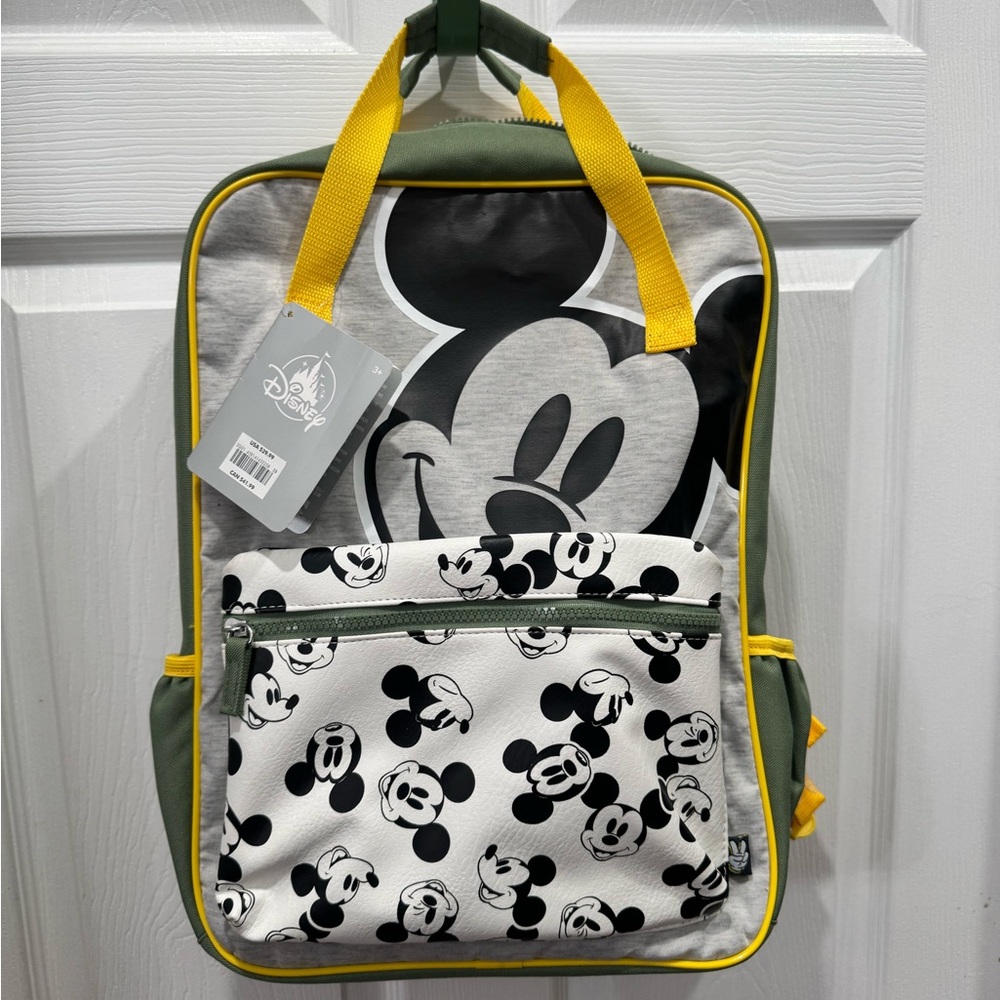 Disney Mickey Backpack with matching lunch bag